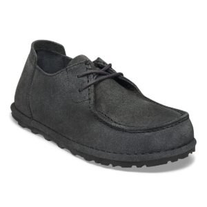 Utti Lace Suede Leather - Charcoal
